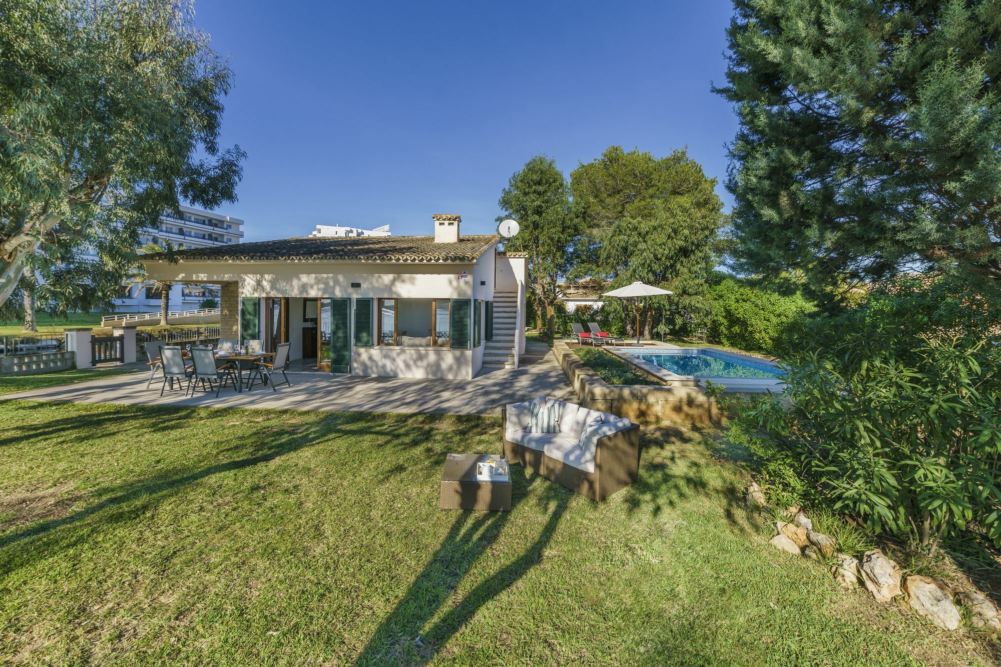 Villa Ficus Port de Alcudia  Eksteriør billede